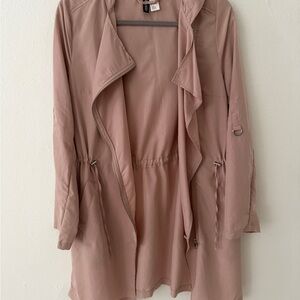 Women's Pink trench Jacket